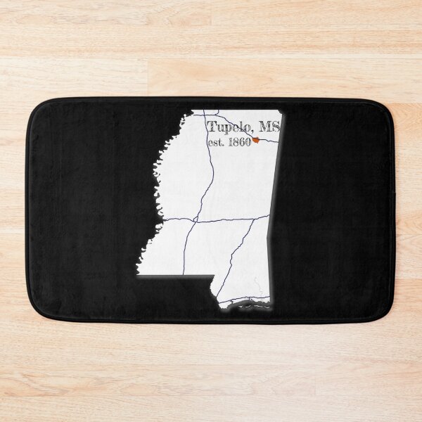 Item preview, Tupelo, MS [White] designed and sold by PhilbonianDezin.