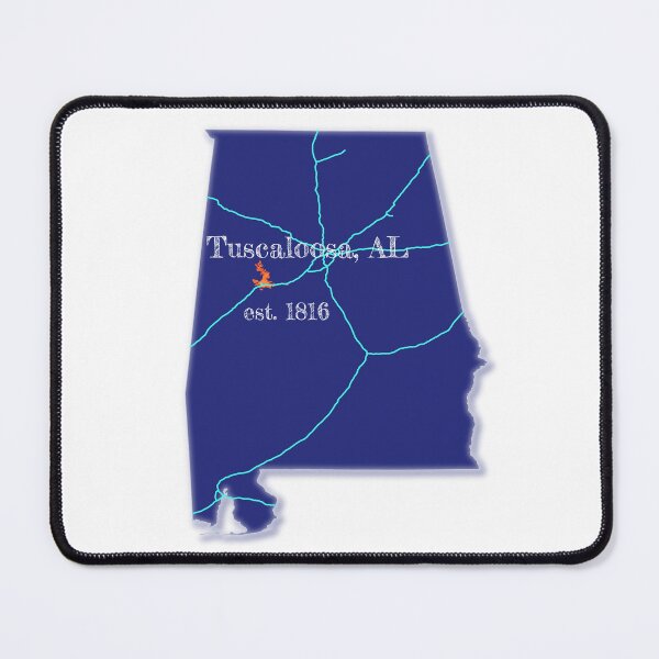Item preview, Tuscaloosa, AL [Blue] designed and sold by PhilbonianDezin.