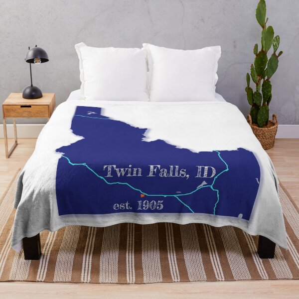 Item preview, Twin Falls, ID [Blue] designed and sold by PhilbonianDezin.