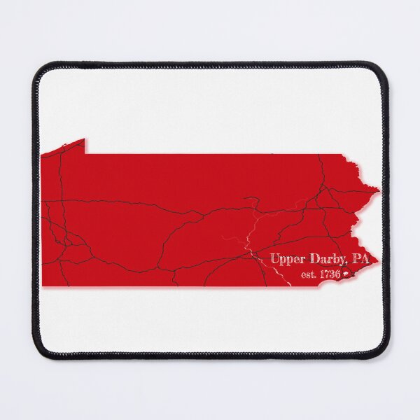 Item preview, Upper Darby, PA [Red] designed and sold by PhilbonianDezin.