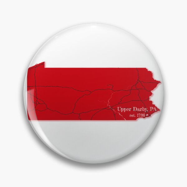 Item preview, Upper Darby, PA [Red] designed and sold by PhilbonianDezin.