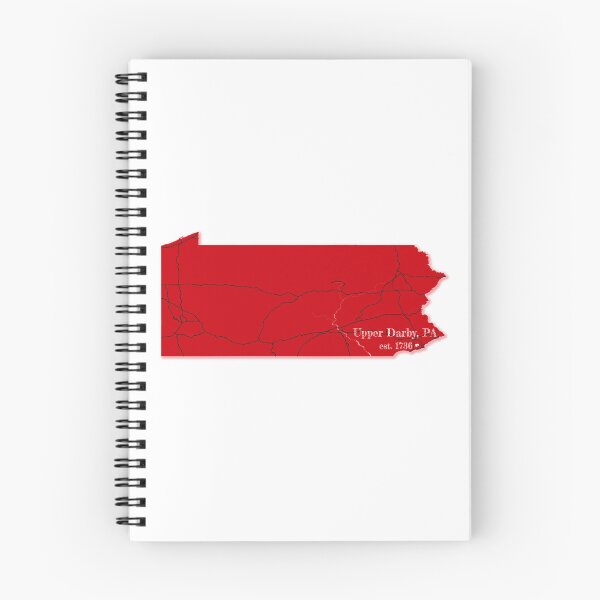 Item preview, Upper Darby, PA [Red] designed and sold by PhilbonianDezin.