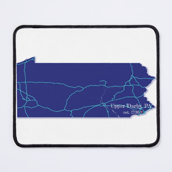 Item preview, Upper Darby, PA [Blue] designed and sold by PhilbonianDezin.