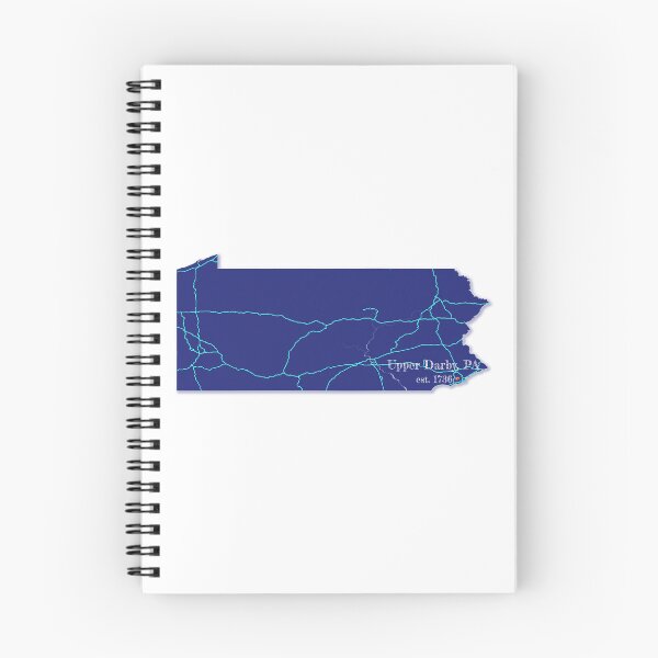 Item preview, Upper Darby, PA [Blue] designed and sold by PhilbonianDezin.