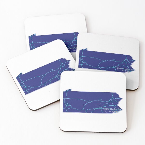 Item preview, Upper Darby, PA [Blue] designed and sold by PhilbonianDezin.