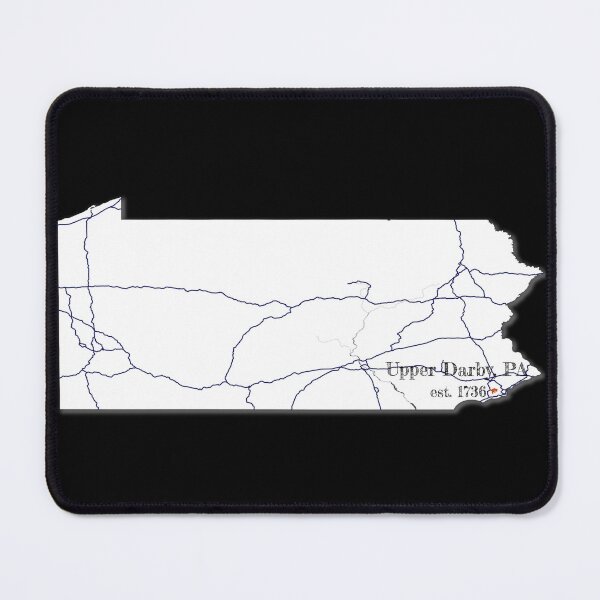 Item preview, Upper Darby, PA [White] designed and sold by PhilbonianDezin.