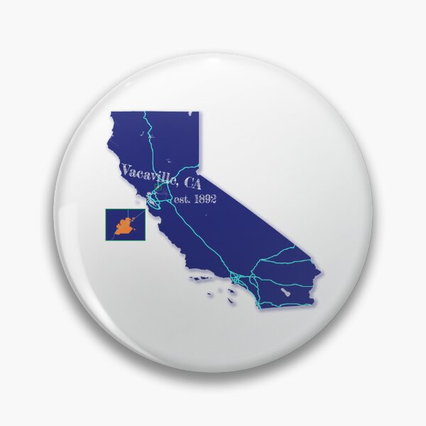 Item preview, Vacaville, CA [Blue] designed and sold by PhilbonianDezin.