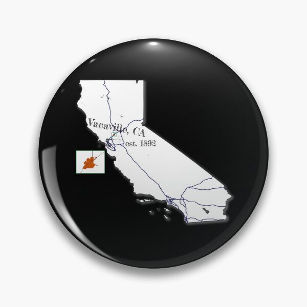 Item preview, Vacaville, CA [White] designed and sold by PhilbonianDezin.