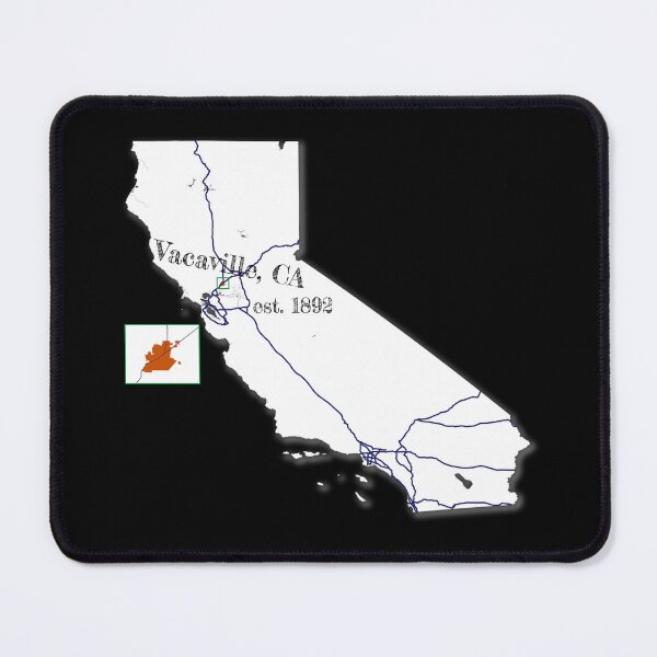 Item preview, Vacaville, CA [White] designed and sold by PhilbonianDezin.