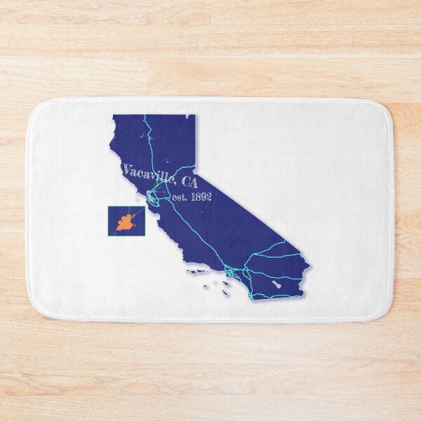 Item preview, Vacaville, CA [Blue] designed and sold by PhilbonianDezin.