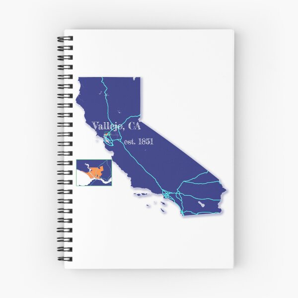Item preview, Vallejo, CA [Blue] designed and sold by PhilbonianDezin.