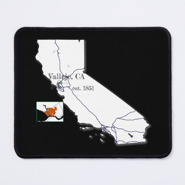 Item preview, Vallejo, CA [White] designed and sold by PhilbonianDezin.