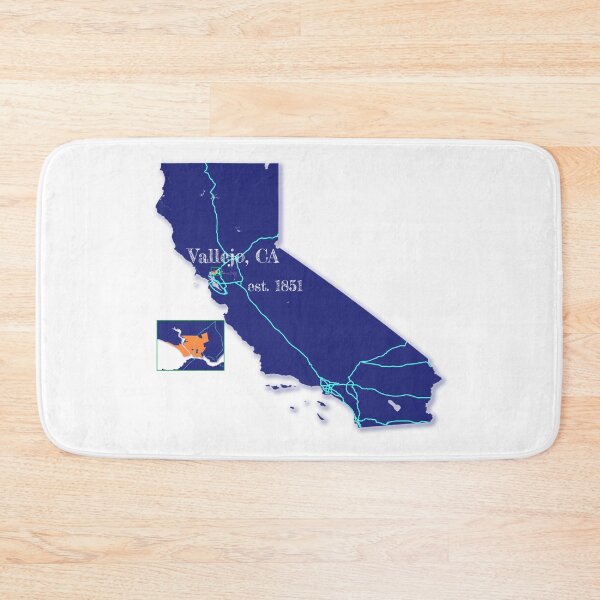 Item preview, Vallejo, CA [Blue] designed and sold by PhilbonianDezin.