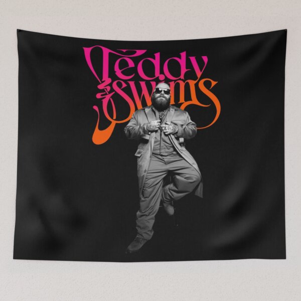 Item preview, Teddy Swims Retro Psychedelic Vintage Style  designed and sold by JayceTucker89.