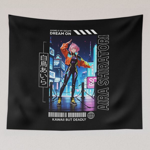 Item preview, Aira Shiratori - Dandadan designed and sold by AllanBealy.