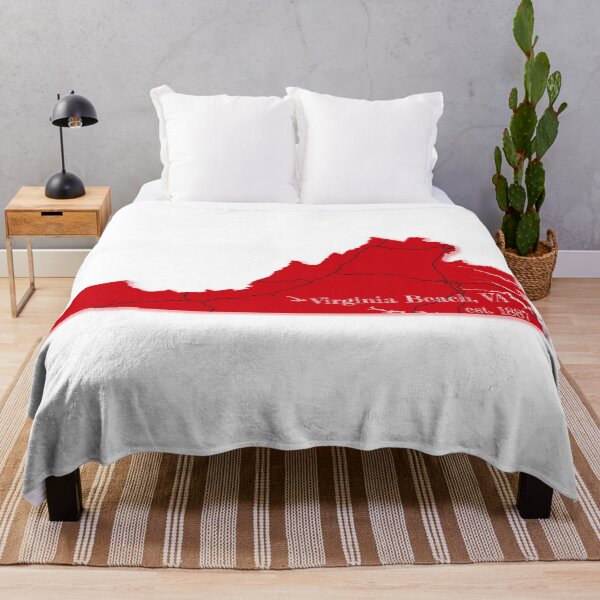 Item preview, Virginia Beach, VA [Red] designed and sold by PhilbonianDezin.