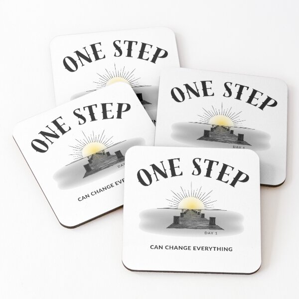 Item preview, One Step Can Change Everything – Minimal Design designed and sold by Inmortal Mode.