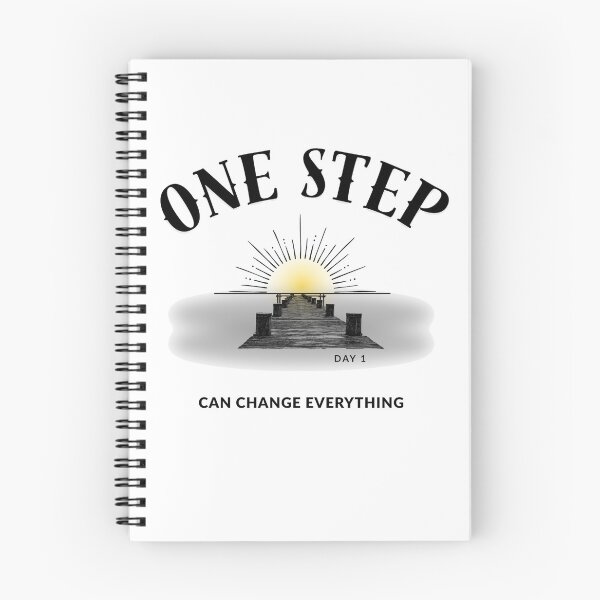 Item preview, One Step Can Change Everything – Minimal Design designed and sold by Inmortal Mode.