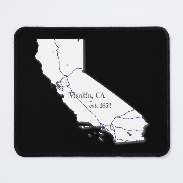 Item preview, Visalia, CA [White] designed and sold by PhilbonianDezin.