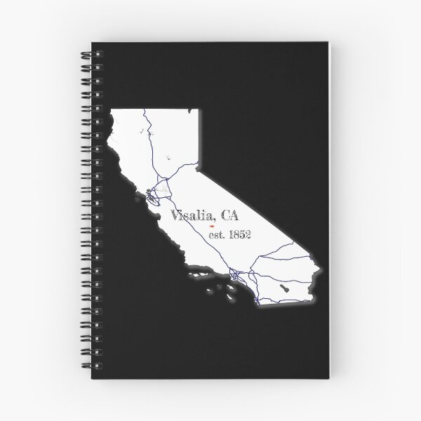 Item preview, Visalia, CA [White] designed and sold by PhilbonianDezin.