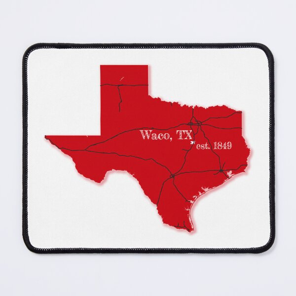 Item preview, Waco, TX [Red] designed and sold by PhilbonianDezin.