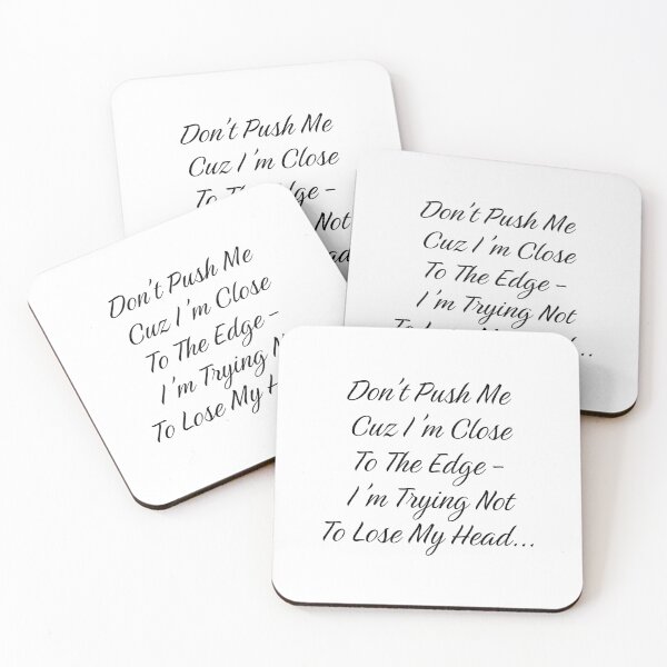 Item preview, Don’t Push Me designed and sold by KATKattalestv.
