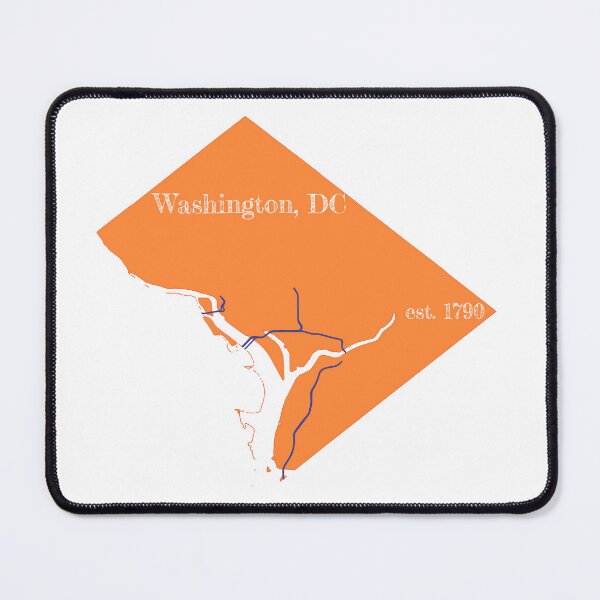 Item preview, Washington, DC [Orange] designed and sold by PhilbonianDezin.