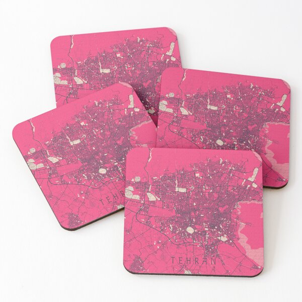 Item preview, Tehran City Map of Iran - Blossom designed and sold by deMAP.