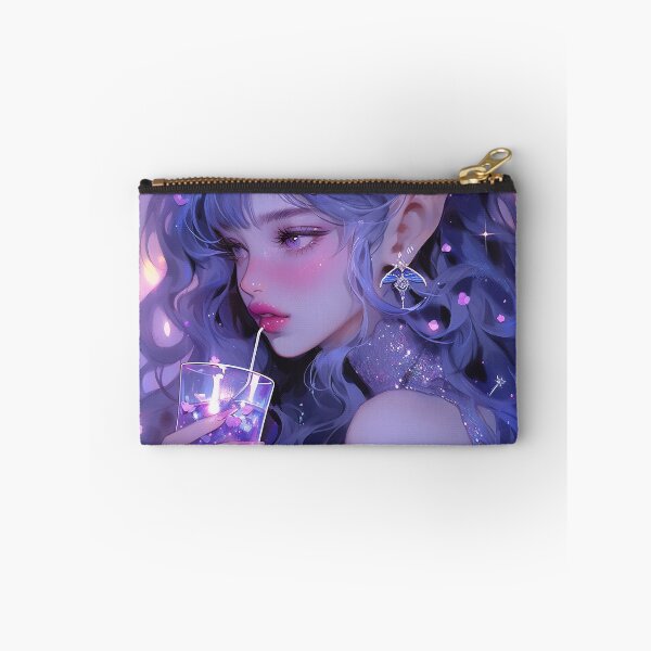 Item preview, Beautiful Purple Elven Anime Party Girl designed and sold by bubblegoth.