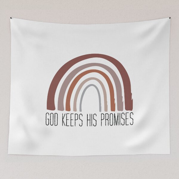 Item preview, God Keeps His Promises | Inspirational Christian Quote | Faith-Based Gifts & Apparel designed and sold by Hope & Light Designs.