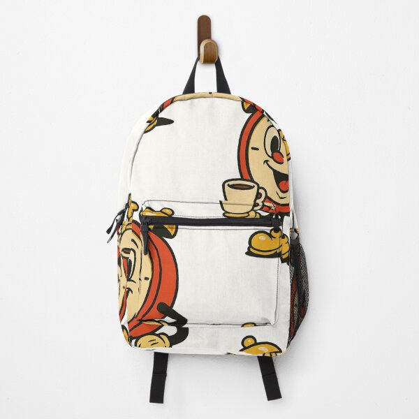 Item preview, Cheerful Alarm Clock with Coffee – Retro Cartoon Style designed and sold by HoopeStylee.