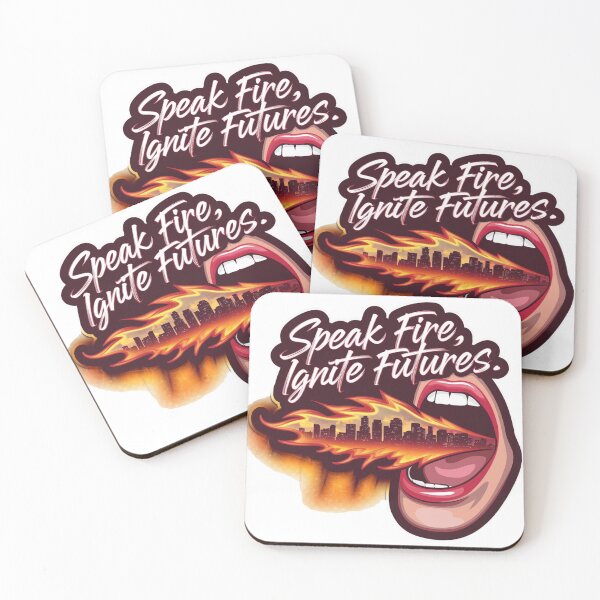 Item preview, Speak Fire, Ignite Futures – Empowerment Sticker designed and sold by MoodtypeS25.