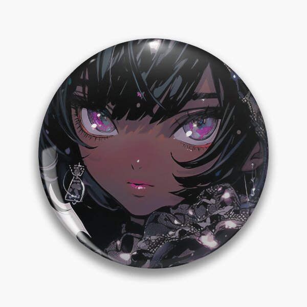Item preview, Dark Haired Anime Fantasy Beauty designed and sold by bubblegoth.