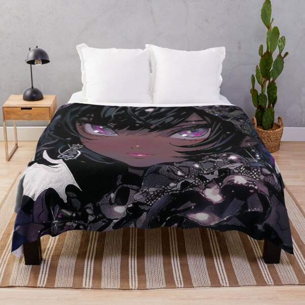 Item preview, Dark Haired Anime Fantasy Beauty designed and sold by bubblegoth.