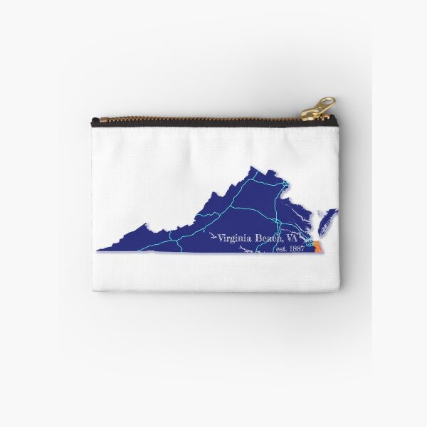 Item preview, Virginia Beach, VA [Blue] designed and sold by PhilbonianDezin.