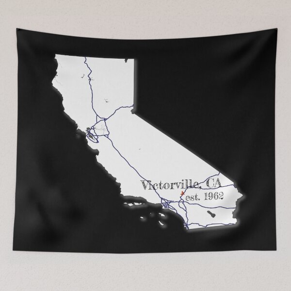 Item preview, Victorville, CA [White] designed and sold by PhilbonianDezin.