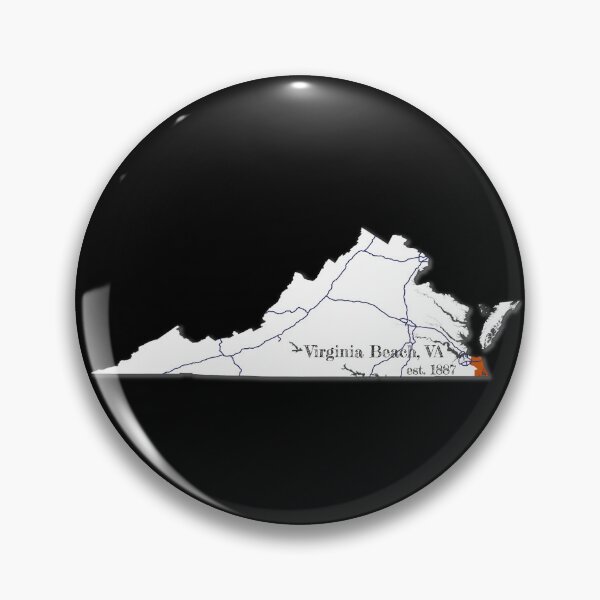 Item preview, Virginia Beach, VA [White] designed and sold by PhilbonianDezin.