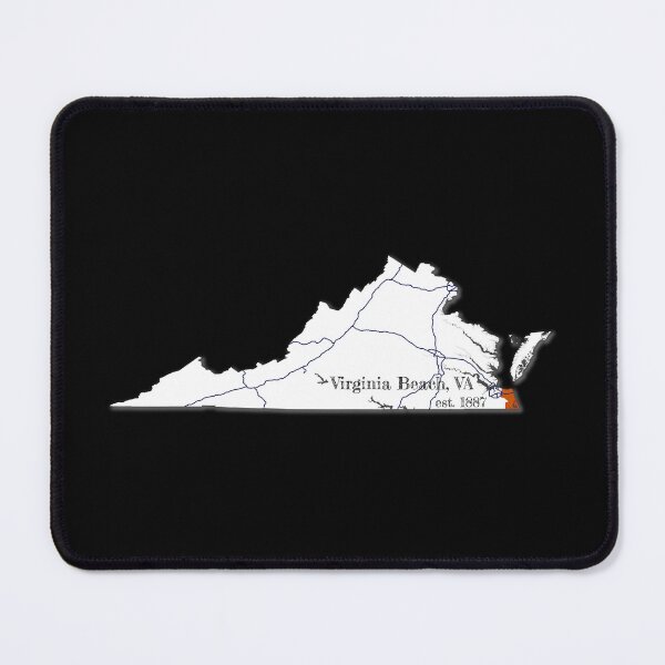 Item preview, Virginia Beach, VA [White] designed and sold by PhilbonianDezin.