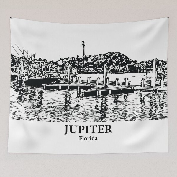 Artikelvorschau, Jupiter – Florida entworfen und verkauft von Lakeric Cityscapes.
