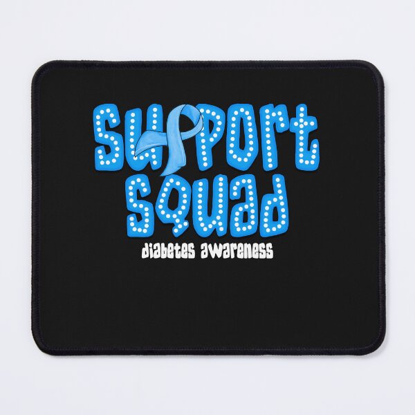 Item preview, Support Squad Blue T1D Type 1 Diabetes Awareness Month designed and sold by cawtoon.