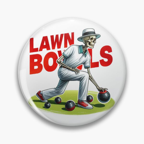 Item preview, Skeleton Lawn Bowls designed and sold by devonclemon.