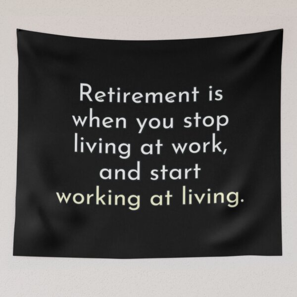 Item preview, Retrirement funny saying designed and sold by FQFUNNYQUOTES.