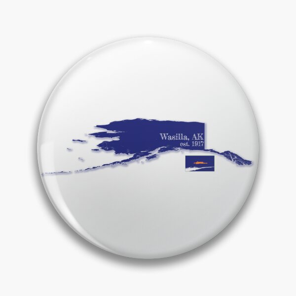 Item preview, Wasilla, AK [Blue] designed and sold by PhilbonianDezin.