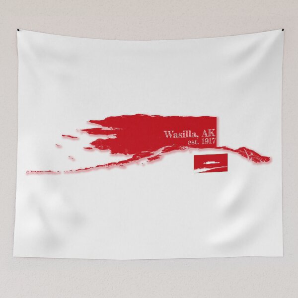 Item preview, Wasilla, AK [Red] designed and sold by PhilbonianDezin.