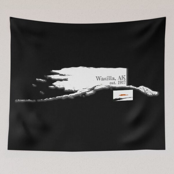 Item preview, Wasilla, AK [White] designed and sold by PhilbonianDezin.