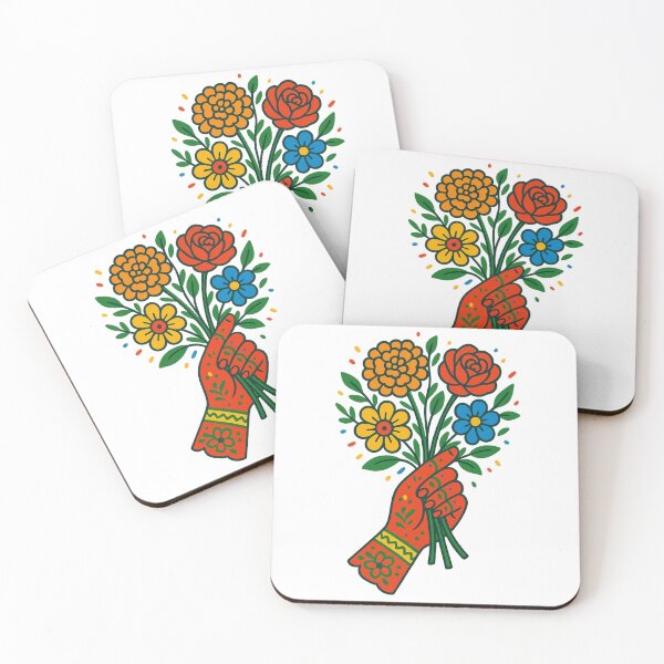 Item preview, Hand & Flowers designed and sold by NoRestDesigns.