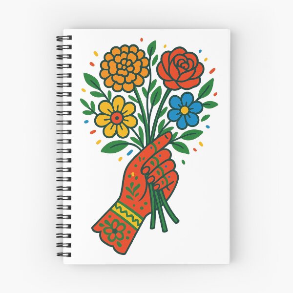 Item preview, Hand & Flowers designed and sold by NoRestDesigns.