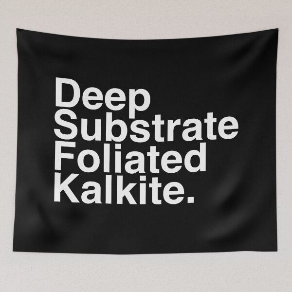 Item preview, DEEP SUBSTRATE FOLIATED KALKITE designed and sold by Rebel Mixtape Studio.