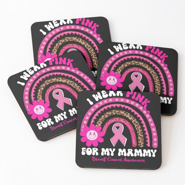Item preview, breast cancer awareness I Wear Pink For My Mammy designed and sold by cawtoon.