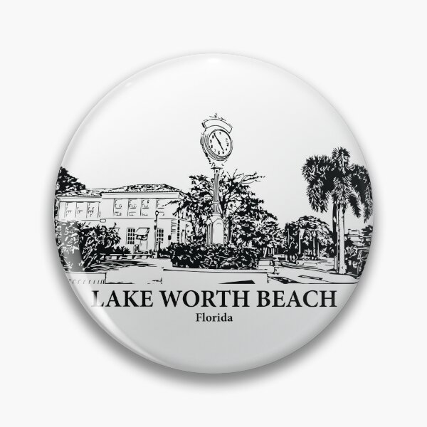 Artikelvorschau, Lake Worth Beach – Florida entworfen und verkauft von Lakeric Cityscapes.